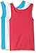 Fruit of the Loom Big Girls 3 Pack Tank Top, Assorted, Medium