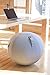Vivora Luno - Sitting Ball Chair for Office, Dorm, and Home, Lightweight Self-Standing Ergonomic Posture Activating Exercise Ball Solution with Handle & Cover, Classroom & Yoga