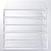 Unni Premium Quality Large Jewelry & Cosmetic Storage, Makeup Organizer Drawer, Acrylic Multipurpose Case, Category Box, Collection Stationery, 5 Drawer, Overall Dimensions: 10-1/4