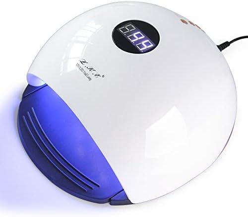 UV Led Nail Lamp 72W,Led Nail Lamp Nail Dryer UV Gel Nail Lamp with 4 Timer/Sensor,Gel Nail Light Curing Light UV Light for Gel Nails Polish