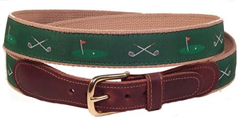 Golf Clubs 18th Hole Belt Green