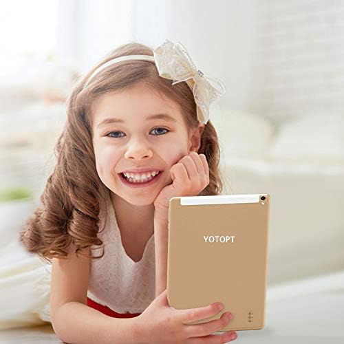Tablet 10 Pulgadas YOTOPT, 4GB de RAM y 64 GB de Memoria 4G LTE Tableta Android 9.0 Certificado por Google GMS Dobles SIM y TF, GPS WiFi Soporte (Oro) 9 41qCpiR j4L. AC