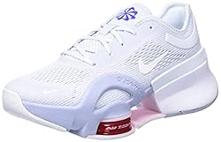 NIKE Women's Sneaker, Football Grey White Blue