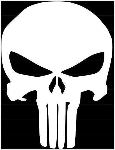 Punisher Skull Vinyl Sticker Decal