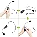 Zoweetek SHIDU UHF Wireless Microphone 2-in-1 Headworn and Handheld for Voice Amplifier, Speaker and Any AUX Audio Devices (SDMIC01)