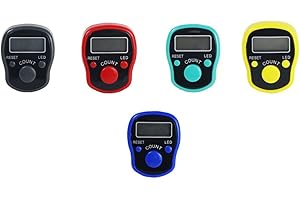 Portable Lights Luminous Ring Counter Accurate Tally Counter Practical Treatment