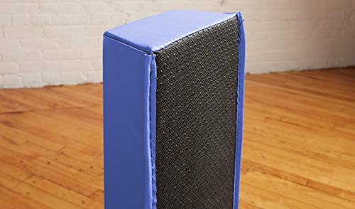 Springee 6ft Balance Beam - Extra Firm - Vinyl Folding Gymnastics Beam for Home - Blue
