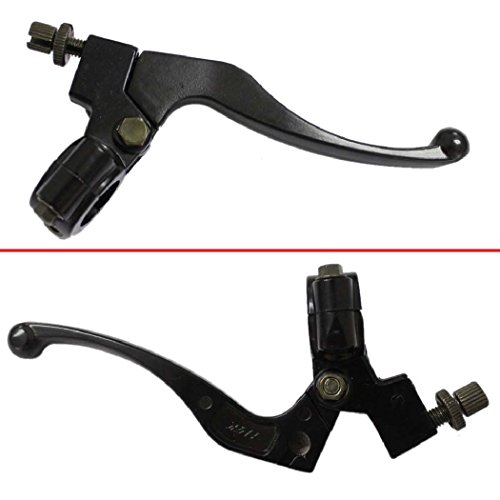 Brake Clutch Lever Bike Brake Cable Throttle Grip w/ 37.41" Clutch Cable with Adjuster For 50cc 70cc 90cc 110cc 125cc Dirt Bike