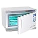 AW 16L UV Sterilizer 2 in 1 Hot Towel Warmer Cabinet Spa Hair Beauty Salon Equipment Scissor Health