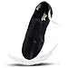 STELLE Leather Jazz Slip-On Dance Shoes for Girls Boys Toddler Kid