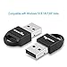 Rocketek Wireless Transmitter 4.0 Dongle Adapter for PC, Low Energy USB Wireless Adapter Transmitter and Receiver for Windows 10/8 / 7 / Vista - Plug and Play for Win 7 and Above