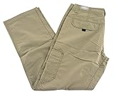 Eddie Bauer Men's Lightweight Adventurer Nylon Pants, Taupe, 33 x 34