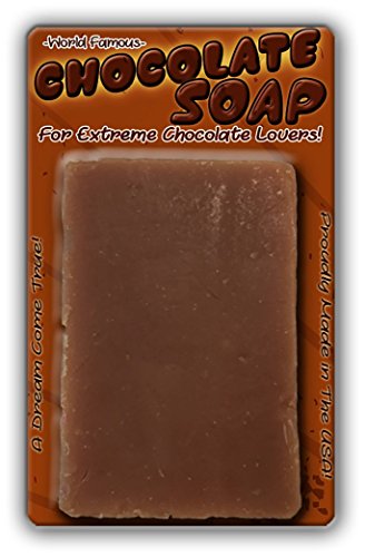 Chocolate Soap â€“ Chocolate Bath Soap Funny Unisex Spa Gifts for Women Men Chocolate Gifts Secret Santa White Elephant Stocking Stuffers
