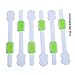Adjustable Child Safety Locks, Childproof, Safety Latches Locks, Adhesive Latches, Multi Use Latches for Baby Proof Drawers - 6 Pack
