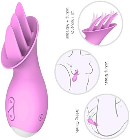 Tongue Vîb~rá~tör for Clit G~Spôt Stimulation Silicone Ticklers for Women,Oral Se-x Simulator Licking Àd~ú~lt Toy 10 Strong Vibration Modes, Quiet Rechargeable Waterproof Tshirt