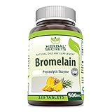 Herbal Secrets Bromelain Supplement 500 Mg Tablets