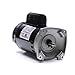 Century B2854 1-1/2 HP, 3450 RPM, 8.0/16.0 Amps, 1.1 Service Factor, 56Y Frame, PSC, ODP Enclosure, Square Flange Pool Motor