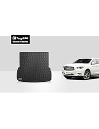 ToughPRO Infiniti QX60 tapete para carga   cualquier clima   gran resistencia   de caucho color negro   (2014 2015 2016 2017).
