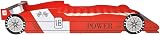 vidaXL Red Race Car Bed 90x200 cm MDF Frame with Safety Rails for Kids view 5
