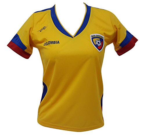 colombia soccer jersey women's