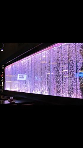 Jersey Home Decor 72" Tall x 120" Wide XXL Bubble Fountain, Floor Standing, Color Lights/Remote Ctrl