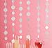 Martha Stewart Crafts Glittered Hanging Dots, White