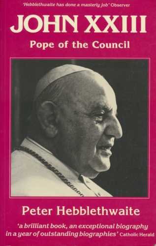 John XXIII. Pope Of The Council