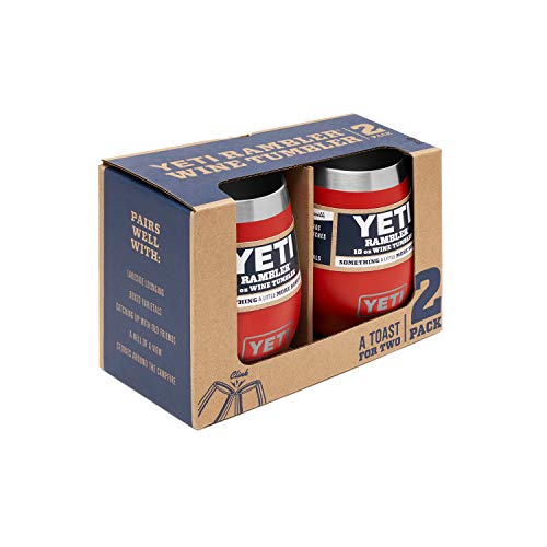 YETI Rambler 10 oz Wine Tumbler, Vacuum Insulated, Stainless Steel, 2