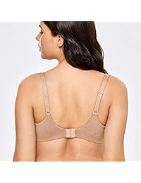 DELIMIRA AISILIN Sujetador minimizador de bustos de tamaño grande sin forro para mujer