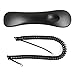 The VoIP Lounge Replacement Handset with Curly Cord for Shoretel Mitel IP Phone 230 115 265 565 560 530 210 110 560G 230G 565G Black