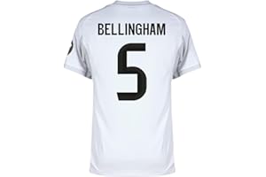 GENERIC Madrid Bellingham #5 Men’s Soccer Jersey Fan Edition – Short Sleeve Training & Casual Shirt – Home, Away & Third Kit 2025/26