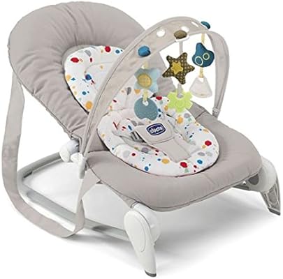 chicco hoopla bouncer grey