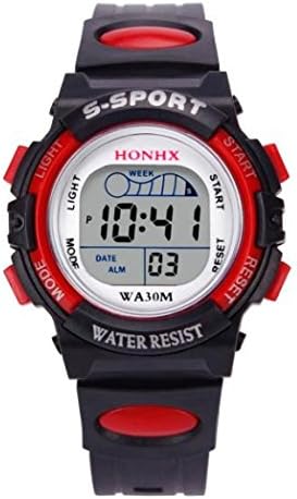 Watch Sunday77 Waterproof Children Boys Digital Steel Quartz Chronograph Automatic Watch With Steel Stainless Bracelet Sport Business Stainless Watch