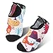 L-RUN Kids Swim Water Shoes Barefoot Aqua Socks Shoes for Beach Pool Surfing Yoga