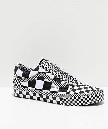 all over checkerboard old skool