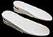 Height Increase Elevator Shoes Insole - Size S - 1.5 to 2 inches Taller (White)