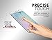 ShockWize [1 Pack] [Tempered Glass] .3mm Thin Ballistic Premium Real Glass Screen for Samsung Galaxy S6, Clear