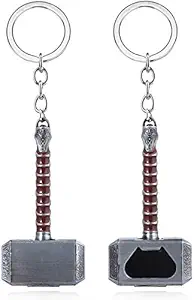 EIKOU Bottle Opener - Hammer of Thor Shaped Beer Bottle Opener (Silver)