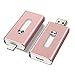 128GB iPhone USB Flash Drive, iOS Memory Stick, iPad External Storage Expansion for iOS Android PC Laptops (Pink)