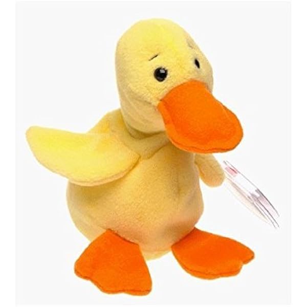 quackers beanie baby 4024
