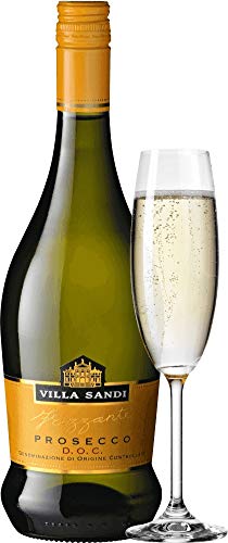VINELLO 12er Weinpaket Perlwein - Prosecco Frizzante DOC - Villa Sandi mit einem VINELLO.weinausgießer | fein… – Bild 5