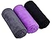 HOPESHINE Microfiber Fitness Workout Towels Absorbent Gym Towels for Men & Women Sweat Yoga Towels Sports Towels Soft Fast Drying Exercise Towels 3 Pack