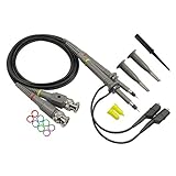 Topker CLEQEE 2pcs P6100 Oscilloscope Probe Kit DC