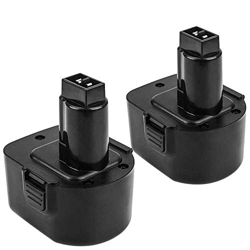 DC9071 12 Volt 3.6Ah Ni-Mh Replacement for Dewalt 12V Battery XRP DW9071 DW9702 DE9037 DE9071 DE9072 DE9074 DE9075 2 Pack