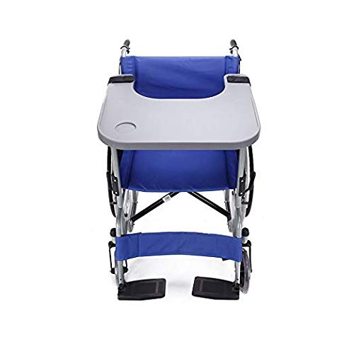 XUEXIN Wheelchair Lap Tray Table Accessories with Cup Holder Medical Portable Child Chair Universal Trays Desk Fit for Manual Powered or Electric Wheelchairs (Size:52 58CM for 16-20 Inch Wheelchairs) - Thumbnail 5