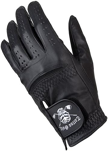 Tattoo Golf Men's Golf Glove - White