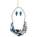 iNewcow Tibetan Silver Blue Peacock Crystal Earrings Necklace Set for Wedding Party