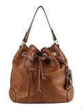 Scarleton Large Drawstring Handbag H107804 - Brown