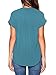 LILBETTER Women Chiffon Blouse V Neck Short Sleeve Top Shirts