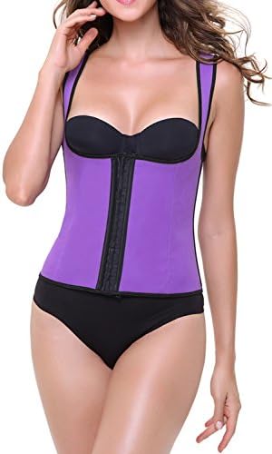 JOYEASYBUY Women's 3 Hook Workout Waist Trainer Plus Size Corsets XX-Large